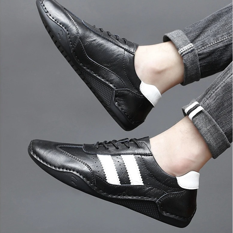 Luciano Italian Leather Sneakers