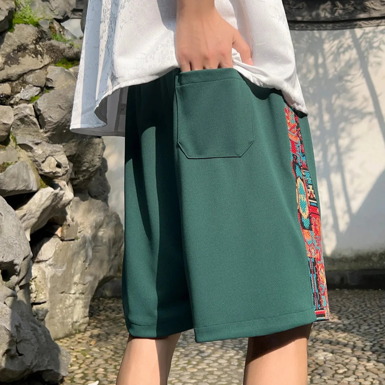 Satori Woven Patch Shorts