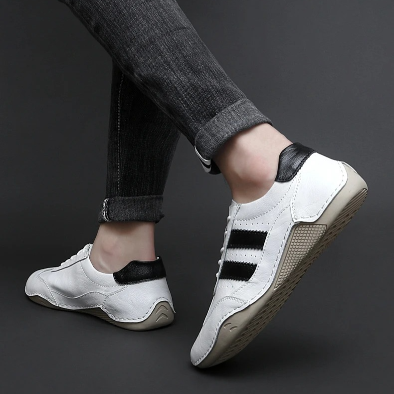 Luciano Italian Leather Sneakers