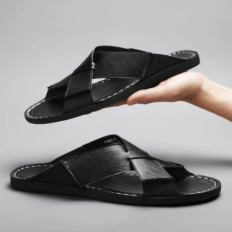 Saville Genuine Leather Sandals