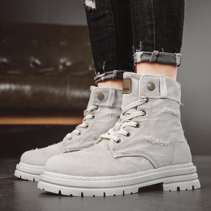 Denim Outlaw Boots