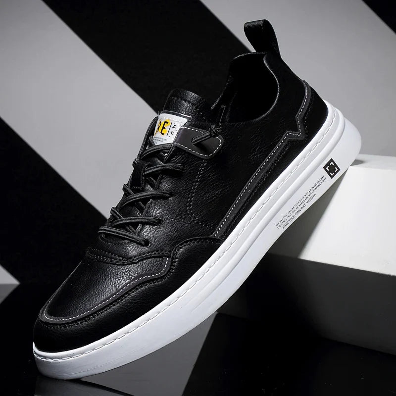 Cavaro Genuine Leather Sneakers