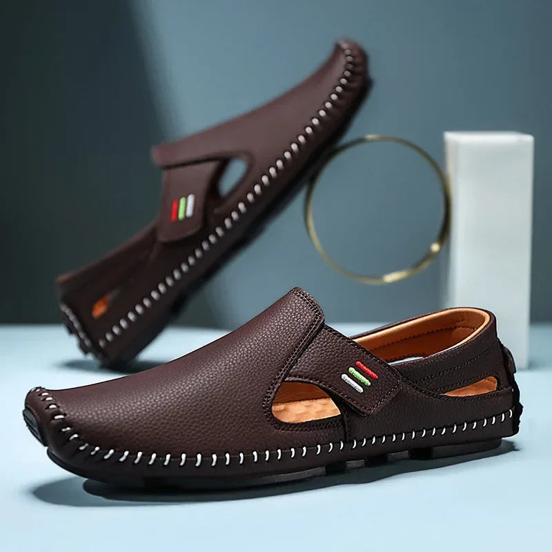 Monterro Leather Loafers
