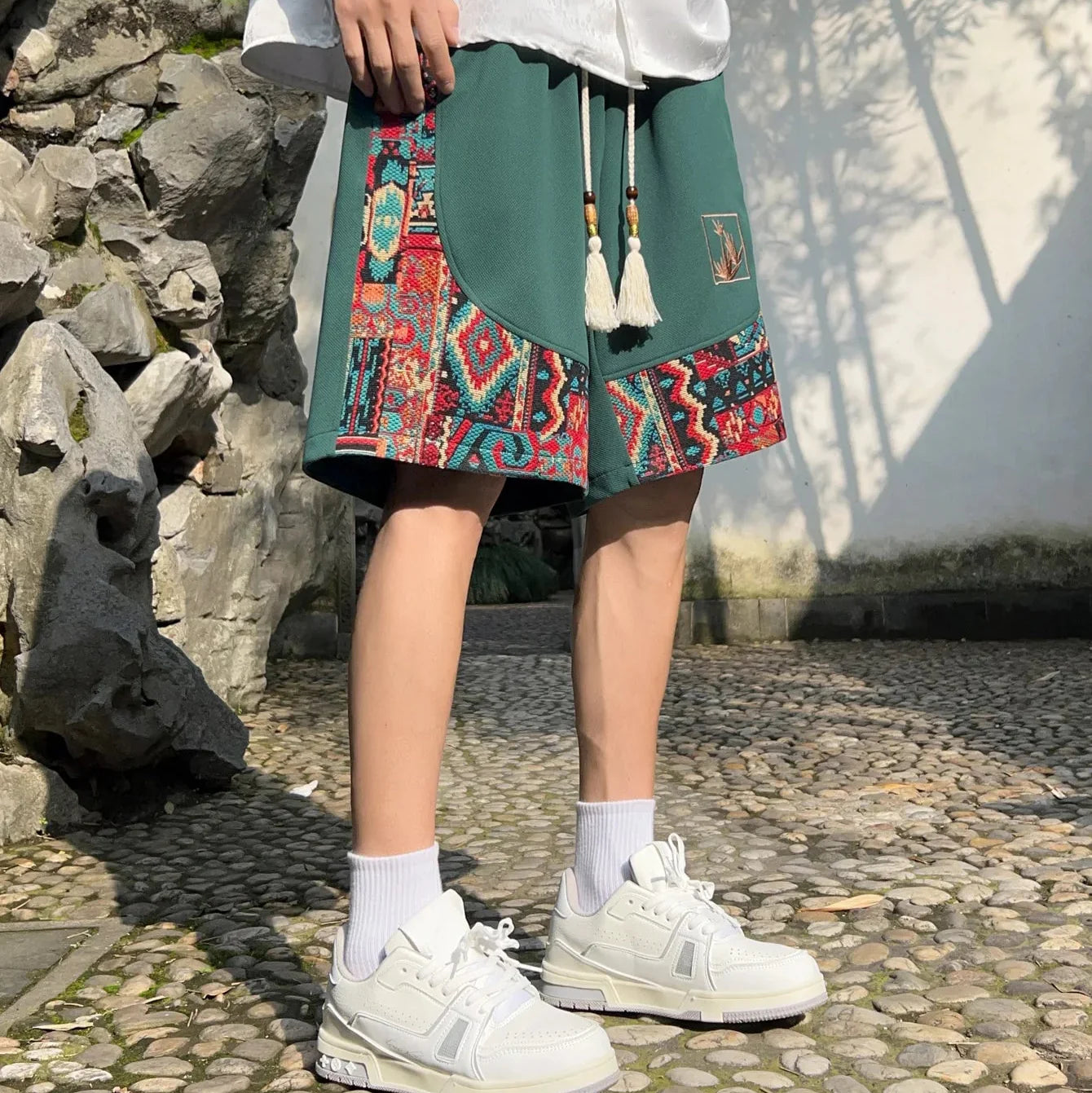 Satori Woven Patch Shorts