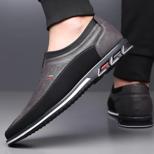 Lorenzo Genuine Leather Sneakers