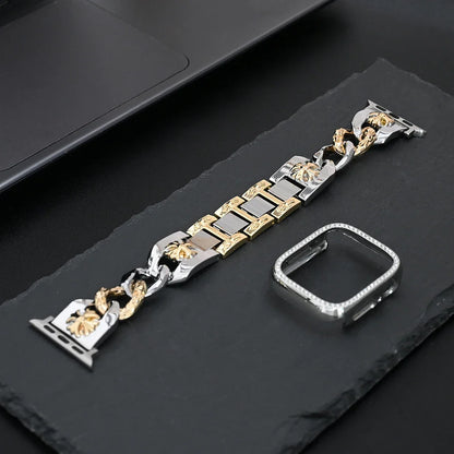 Infinity Chrome Stainless Steel Apple Watch Band