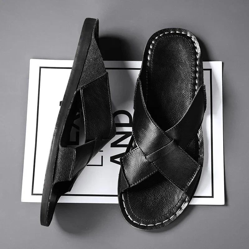 Saville Genuine Leather Sandals