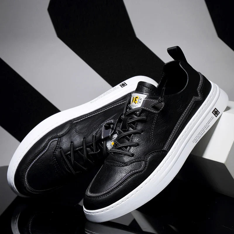 Cavaro Genuine Leather Sneakers
