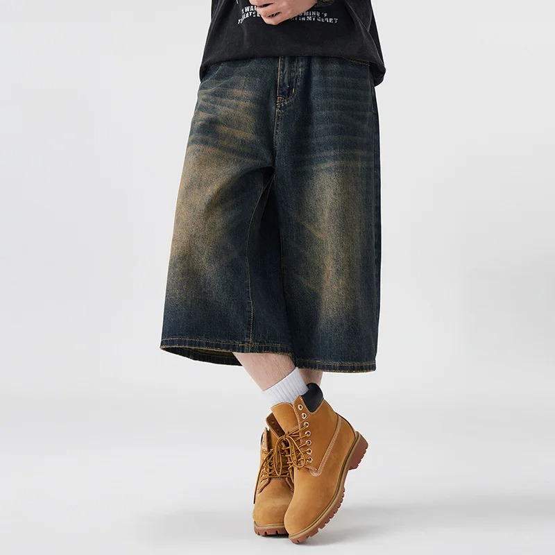Gaucho Denim Shorts