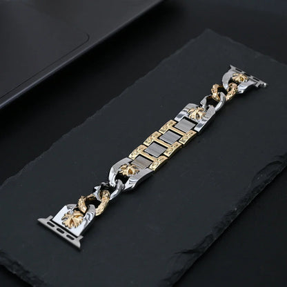Infinity Chrome Stainless Steel Apple Watch Band