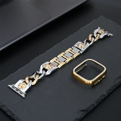 Infinity Chrome Stainless Steel Apple Watch Band