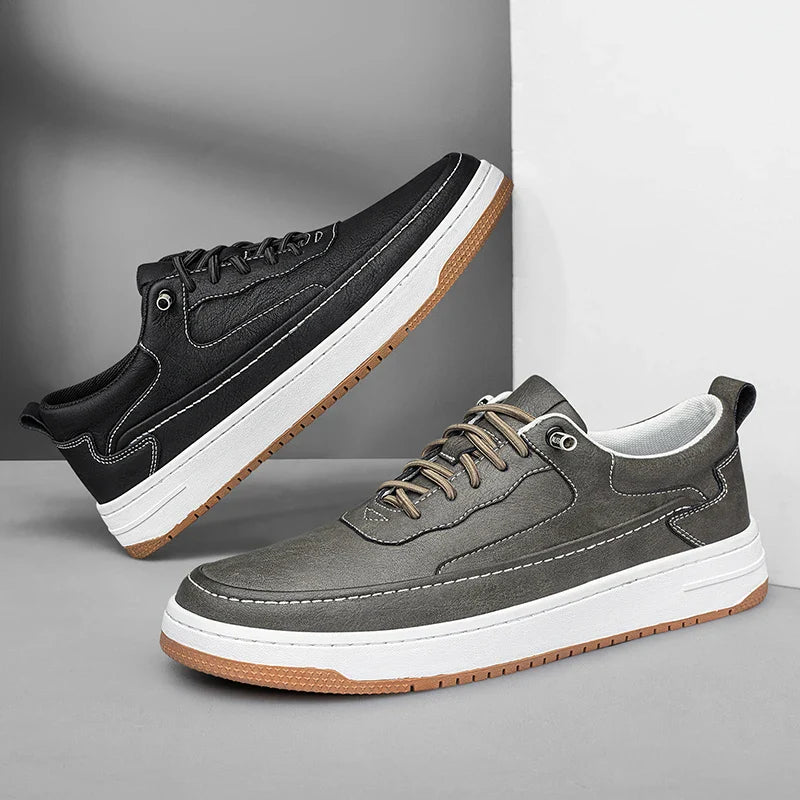 Oxford Leather Sneakers