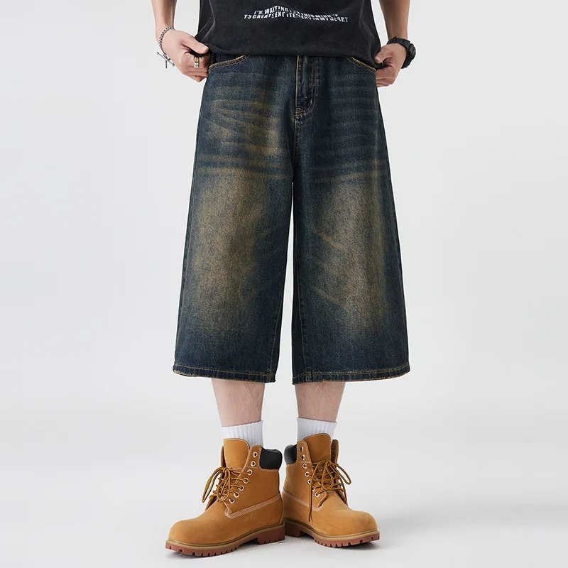 Gaucho Denim Shorts